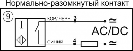 Датчик бесконтактный индуктивный И11-NO-AC-ПГ(Текаформ)